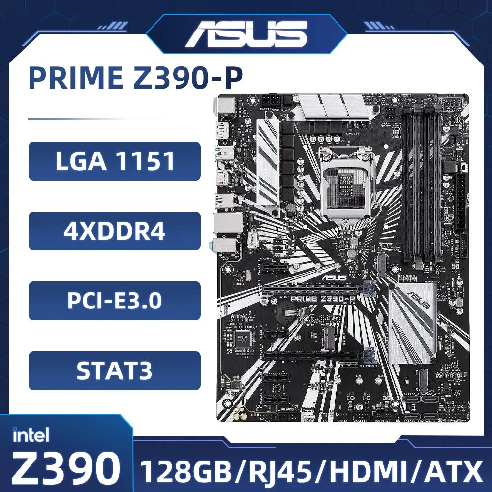 LGA 1151ASUS  Z390-P ,  Z390 4  DDR4 128GB 2  M.2 HDMI SATA III PCI-E 3.0, 9  8  ھ i9 i7 i5